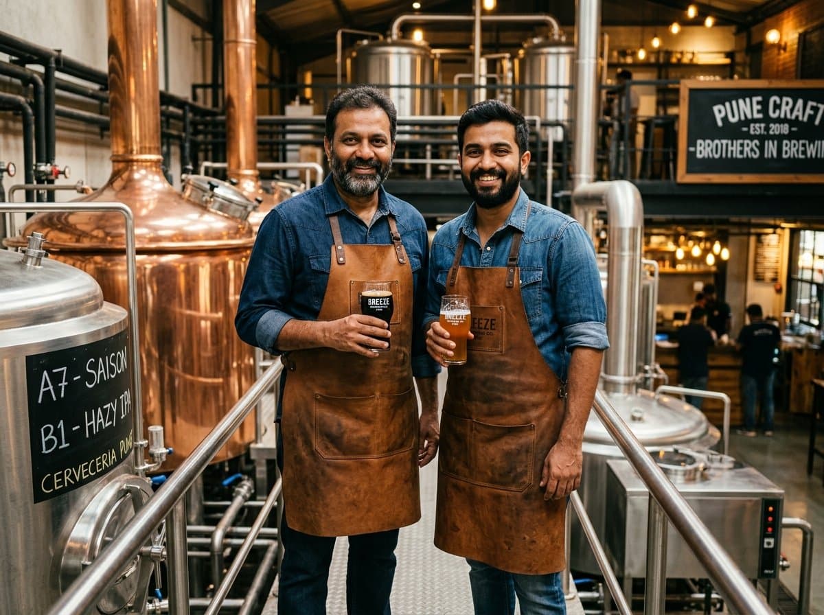 Aditya and Sameer, Founders of Stoney River Brewing Co.