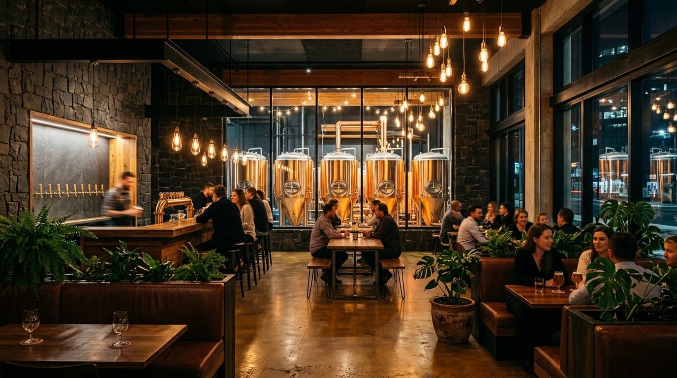 Architectural render of Stoney River Taproom West Pune